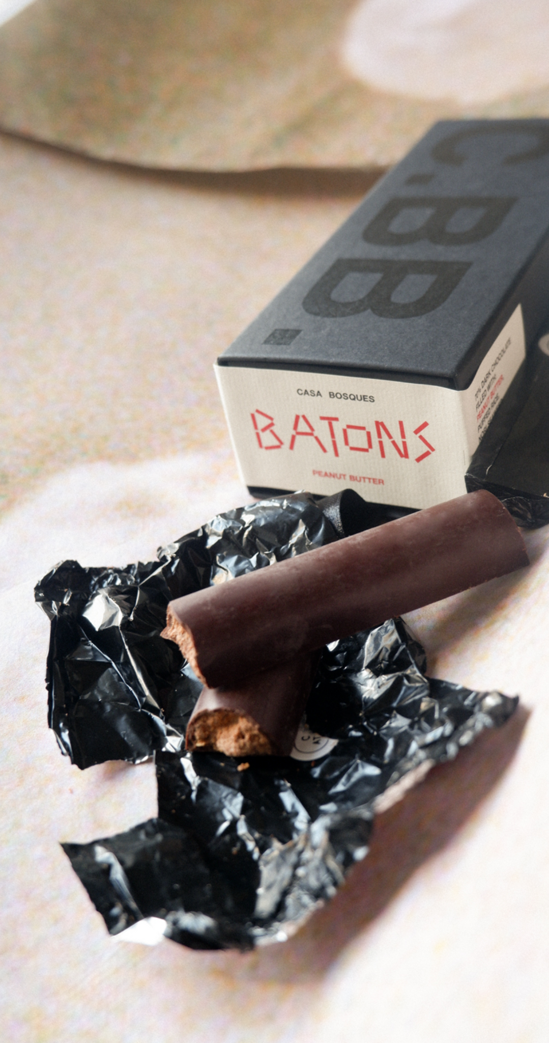 BATON TRUFFLE QUARTET: PEANUT BUTTER