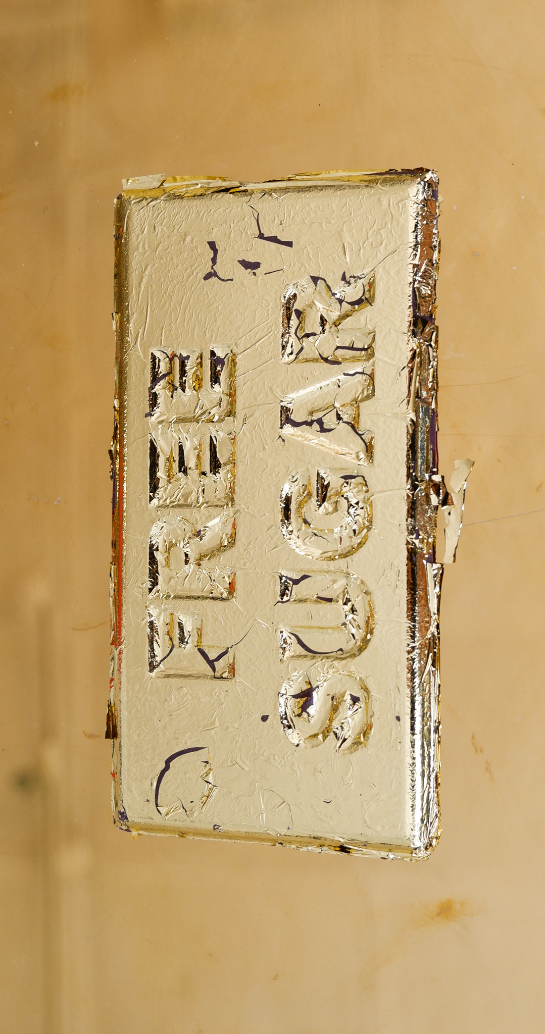 24K GOLD LEAF - STEFAN BRÜGGEMANN & NEWNEWNEW STUDIO