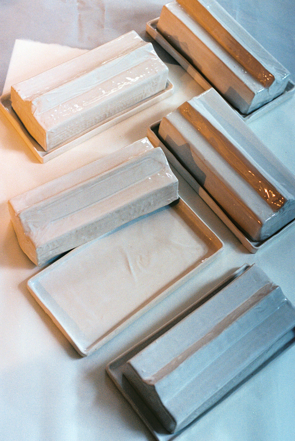 CHOCOLATE SOAP COLLECTION WITH CERAMIC DISH